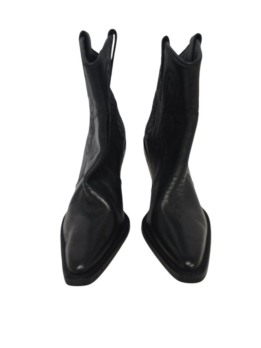 Dingo Women's DI951 Pretty N Prissy Western Leather Ankle Boots Black Size 8M - Picture 5 of 7